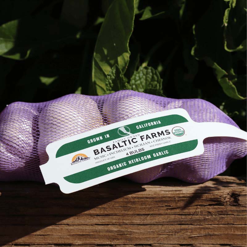 Organic Heirloom Garlic Variety Pack – Taste the Rainbow of Garlic
